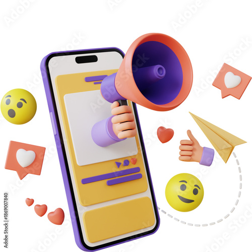 Social Media Marketing on Mobile

Mobile Digital Promotion

App Marketing Illustration