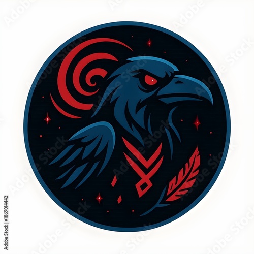 Wallpaper Mural Dread Raven Soul Siphon Esports Mascot Logo Vector Torontodigital.ca