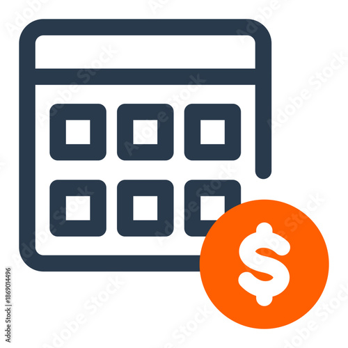 Payroll management system Vector Icon