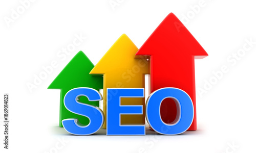 ​Search Engine Optimization concept with digital icons.
​SEO marketing strategy and web development icons.
​Concept of SEO optimization and digital marketing.