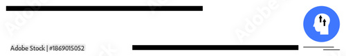 Decision-making concept. Decision-making illustrated through a human head and directional arrows, choice and cognitive processes. Decision-making in psychology, education, and strategy visuals