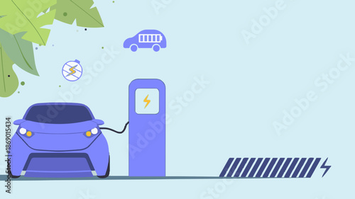 vector illustration of a vacuum cleaner