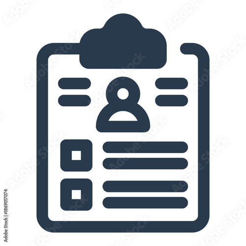 Company policy handbook Vector Icon
