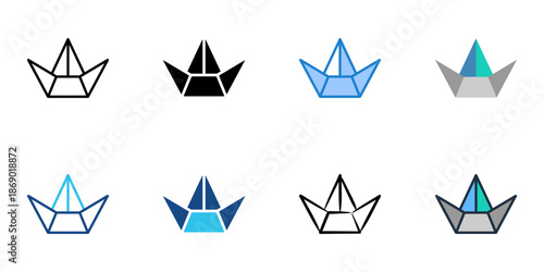 Arts and crafts icons set multiple style collection. Editable stroke 
