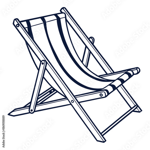 Classic beach chair