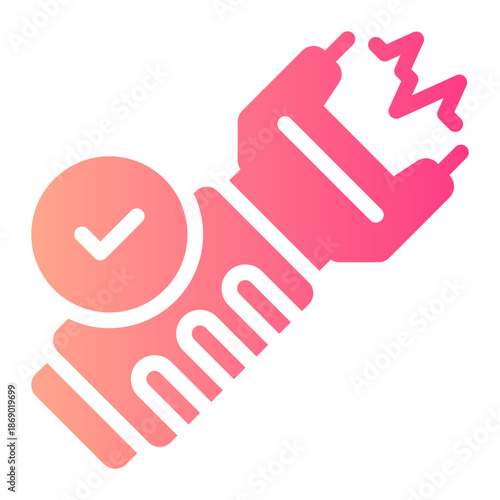 electroshock gradient icon