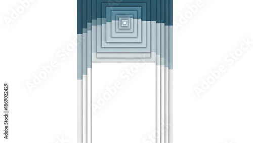 Vertical Framed Depth Creating Central Content Space