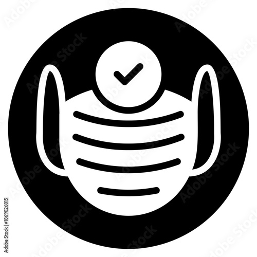 mask glyph icon