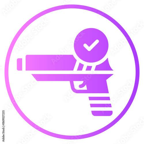 gun gradient icon