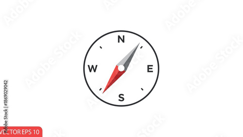 Compass navigation tool for direction and orientation