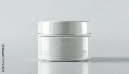 Wallpaper Mural Luxury White Cosmetic Cream Jar Mockup Packaging Torontodigital.ca