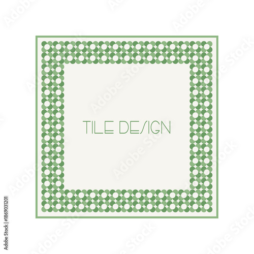 レトロタイル_グリーン