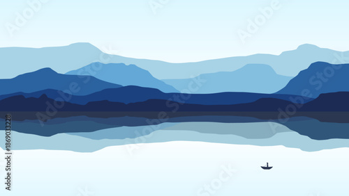 산(자연+자연풍경+전망+배경)