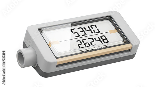 Digital Counter Device with Numerical Display