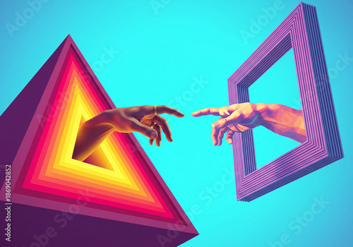 hands holding a paper