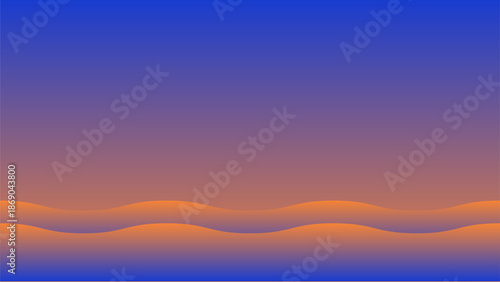 波模様のシンプル背景