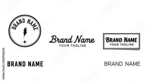 Logo Design Templates for Brand Identity.