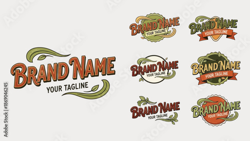 Vintage Logo Designs for Brand Identity.
