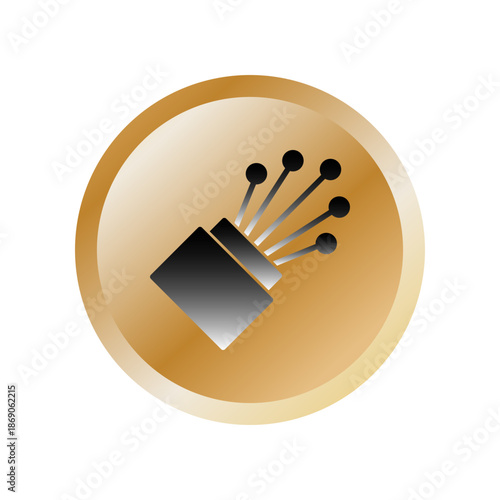 Cable icon design template