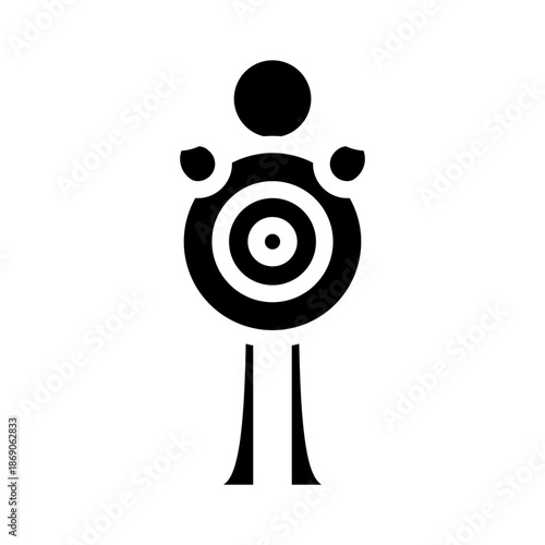 Hypnotherapy glyph icon