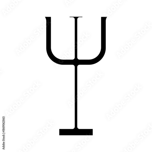 psychology glyph icon