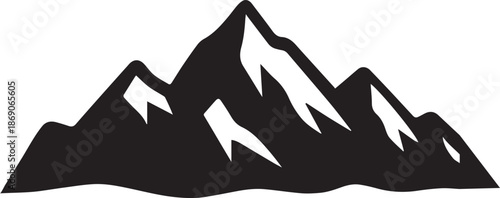 vector illustration of mountain 