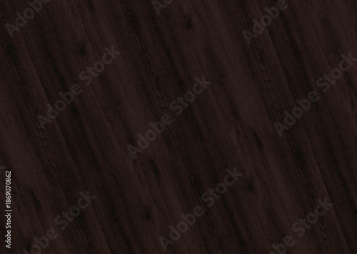 Dark Elegant Wooden Texture Background with Diagonal Grain Pattern for Interior Decor or Graphic Design Elements