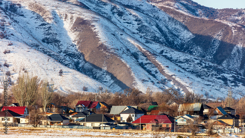 ski resort in the alps