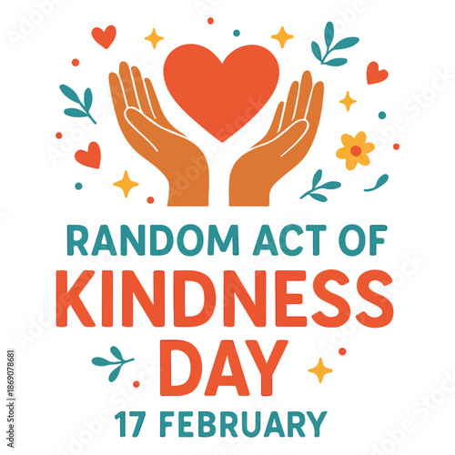 Random Act of Kindness Day Vector Banner and Social Media Template – February 17