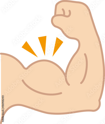 力こぶのアイコン