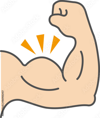 力こぶのアイコン