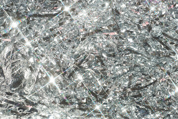 Shiny silver background