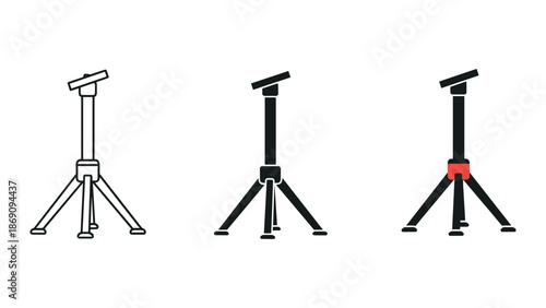 Tripod designs in various styles and colors