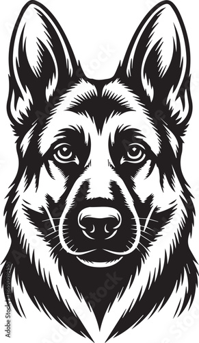 German Shepherd Dog SVG Bundle.