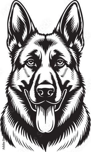 German Shepherd Dog SVG Bundle.