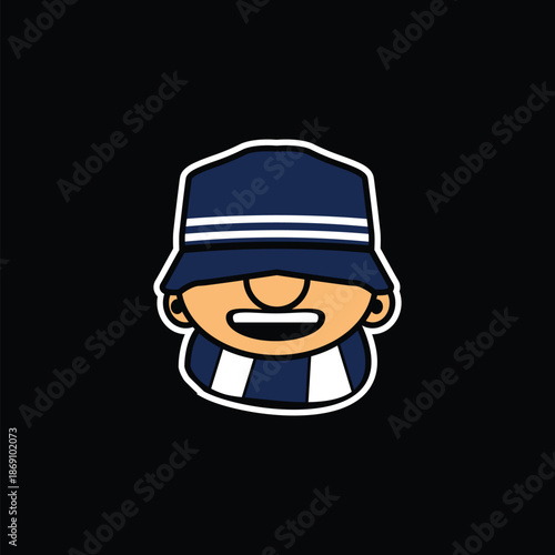Hooligans Bucket Hat Ultras logo No08