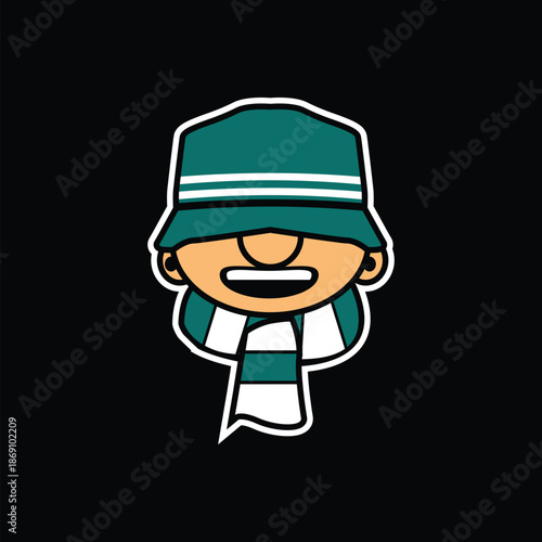 Hooligans Bucket Hat Ultras logo No09