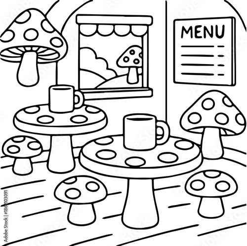 Mushroom dinning 