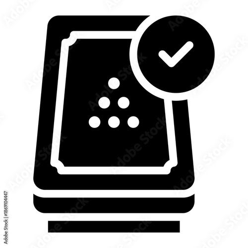 billiard glyph icon