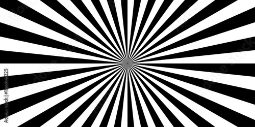 Vector sunray stripe background. Light sunburst glowing background. Sunburst pattern summer social banner. vector illustration pattern beam rays. Spiral radial striped backdrop design.