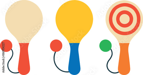 Colorful Maracas Musical Instruments