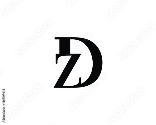 DZ ZD Logo Design