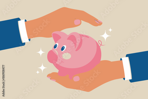 Protecting your savings with a piggy bank