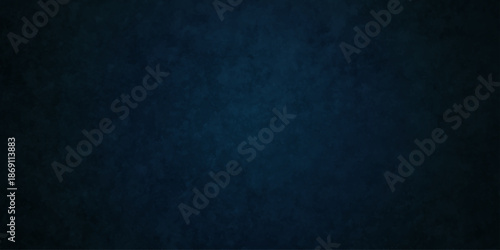 Dark blue grunge concrete aged vintage structure studio scratch backdrop background.