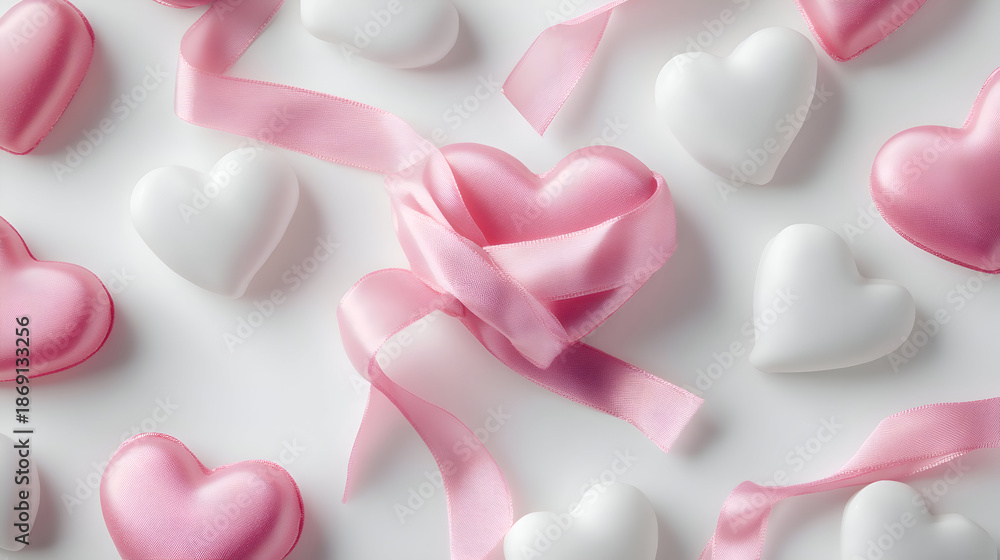Fototapeta premium heart shaped candy