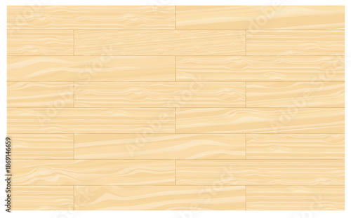 ナチュラルな明るい木目のフローリング背景素材