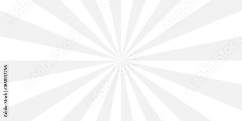 Vector sunray stripe background. Light sunburst glowing background. Sunburst pattern summer social banner. vector illustration pattern beam rays. Spiral radial striped backdrop design.