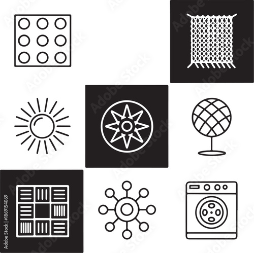 Abstract Geometric Icons Set