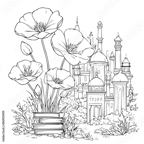 Abstract Dark Void Background with Minimalist Aesthetic