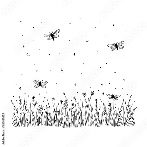 Abstract Black Void with Minimalist Composition and Dark Mood